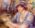 andree in blau Pierre Auguste Renoir